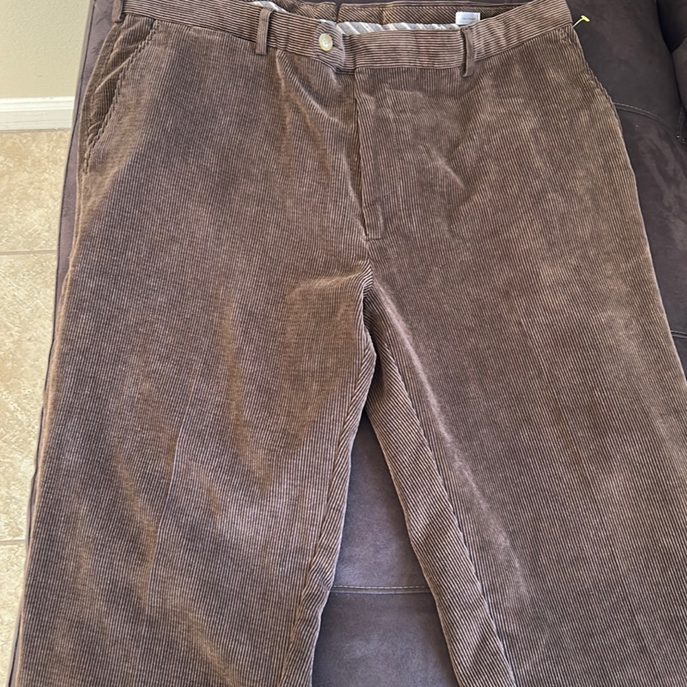 Brown corduroy